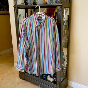 ROBERT GRAHAM 4XL LONG-SLEEVE SHIRT